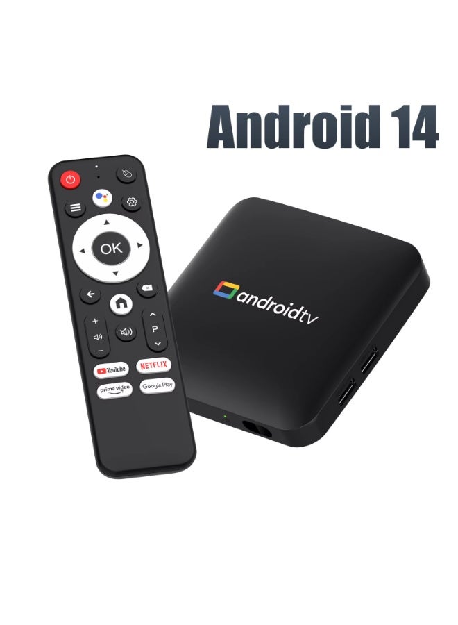 Android TV Box H96 Max S905L3 home theater with Bluetooth and audio media player, Google smart TV box 2GB 16GB 4K HD video set TV BOX - Image 1