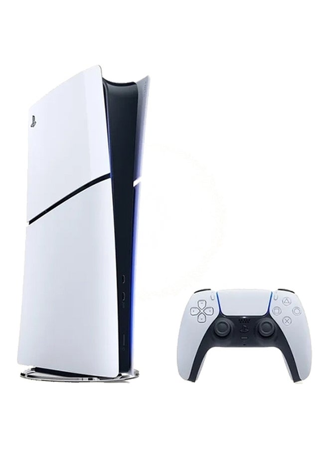 سوني تم تجديده - إصدار رقمي لوحدة تحكم PlayStation 5 Slim مع وحدة تحكم - موديل جديد 2023 (الإصدار الدولي) - Image 5