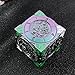FLUEFOWL DND Spinner Dice Metal Dice Set with 3D Relief for DND Gifts Polyhedral Roleplaying Game Dice Fantasy DD Tabletop RPG Accessories for DM Player Gradient - Image 4