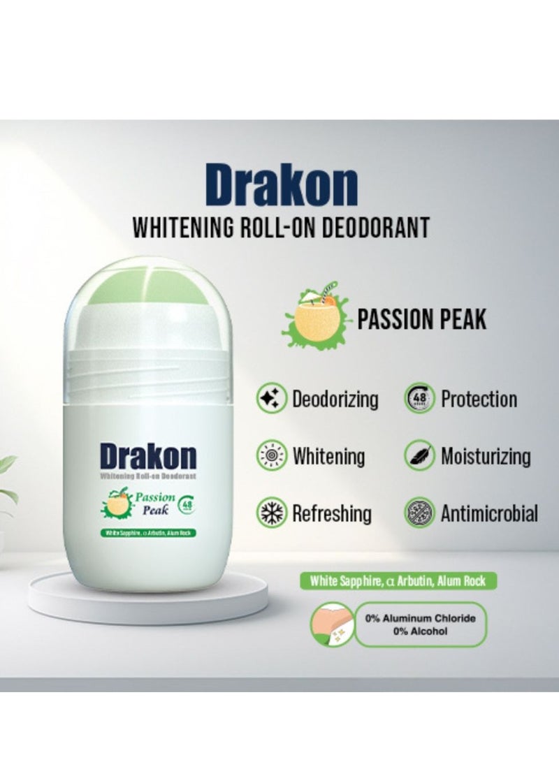 Whitening Roll-On Deodorant Passion Peek Promo Pack (1+1)