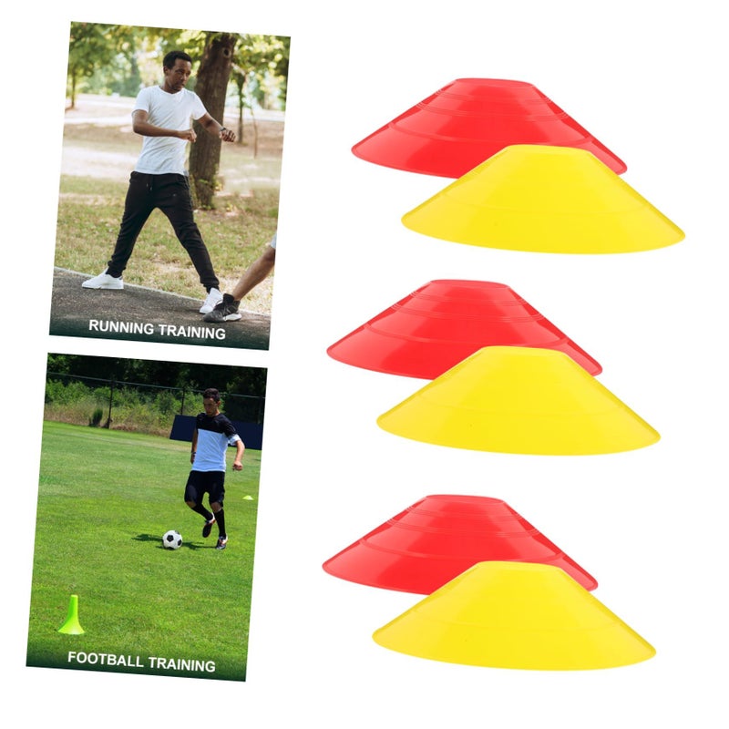 Multicolor Veemoon Training Marker Plates 12pc Sports Agility Sign - Image 3