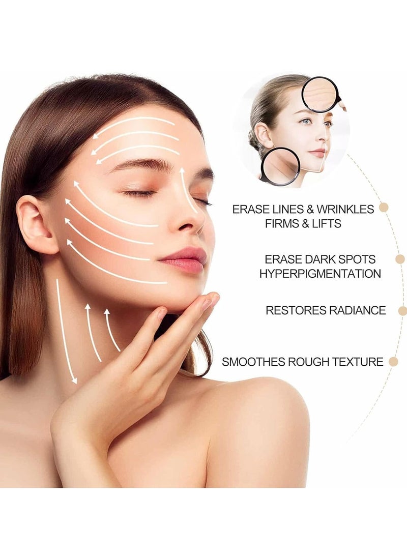 إيلهو سيروم مزيل التجاعيد العميقة - مصل الوجه بالصبار المضاد للشيخوخة للعناية النهارية والليلية ، مضاد للأكسدة وتقليص المسام لبشرة شابة ، العناية اليومية بالبشرة - 20 مل - Image 3