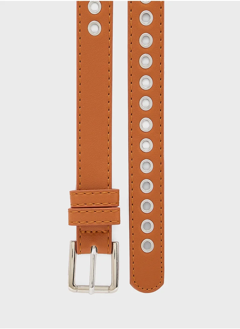 Ginger Ladies Studded Belt
