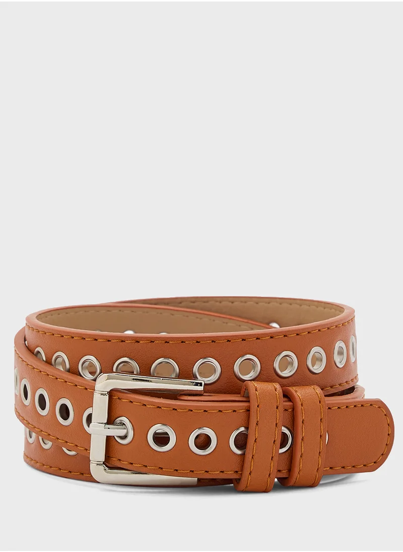 Ginger Ladies Studded Belt