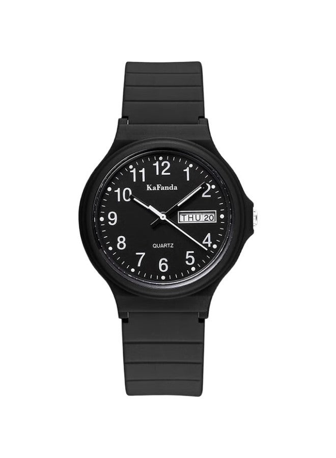 Yajia Quartz Watch Wristwatch Small Fresh Student Exam Civil Servant Study Watch [Standard Edition] - Image 2