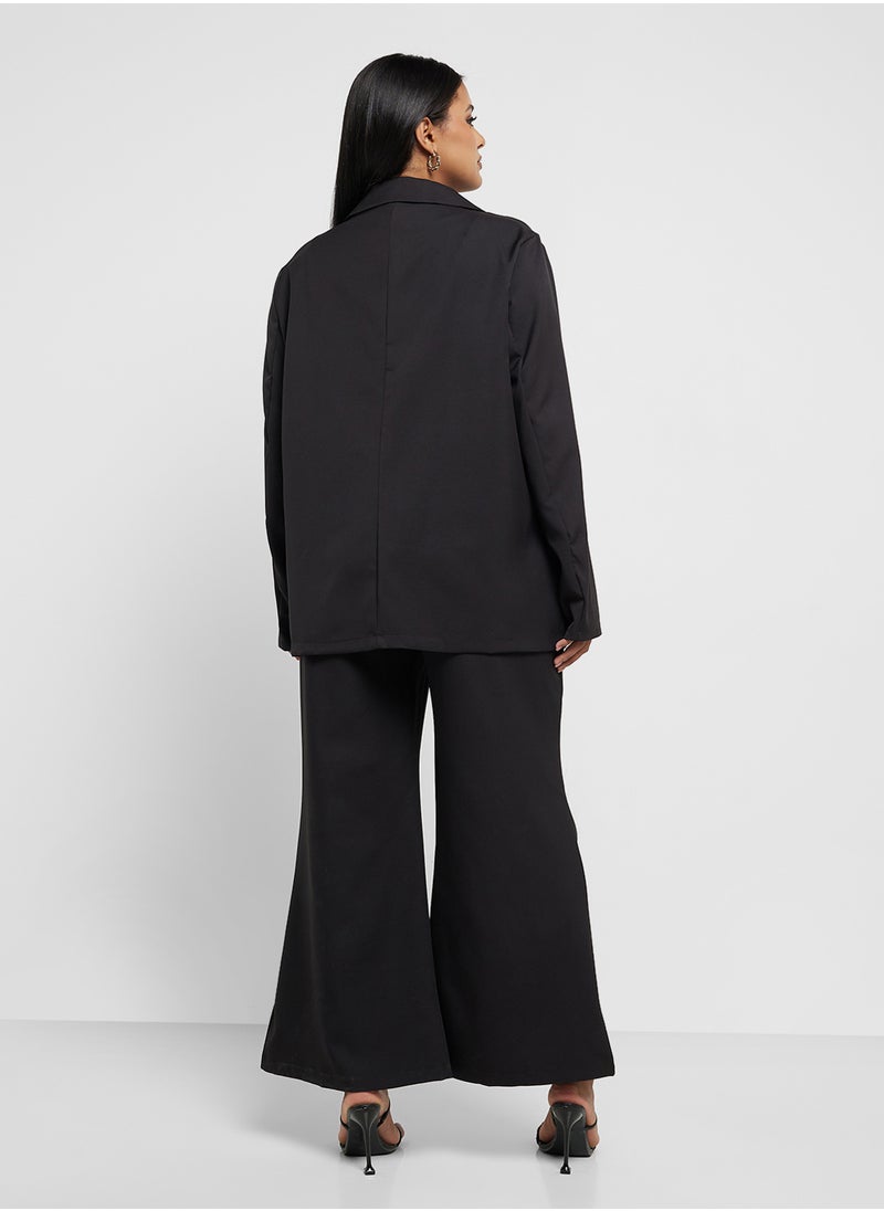Ginger Plus - Tailored Blazer & Pants Coord Set - Image 1