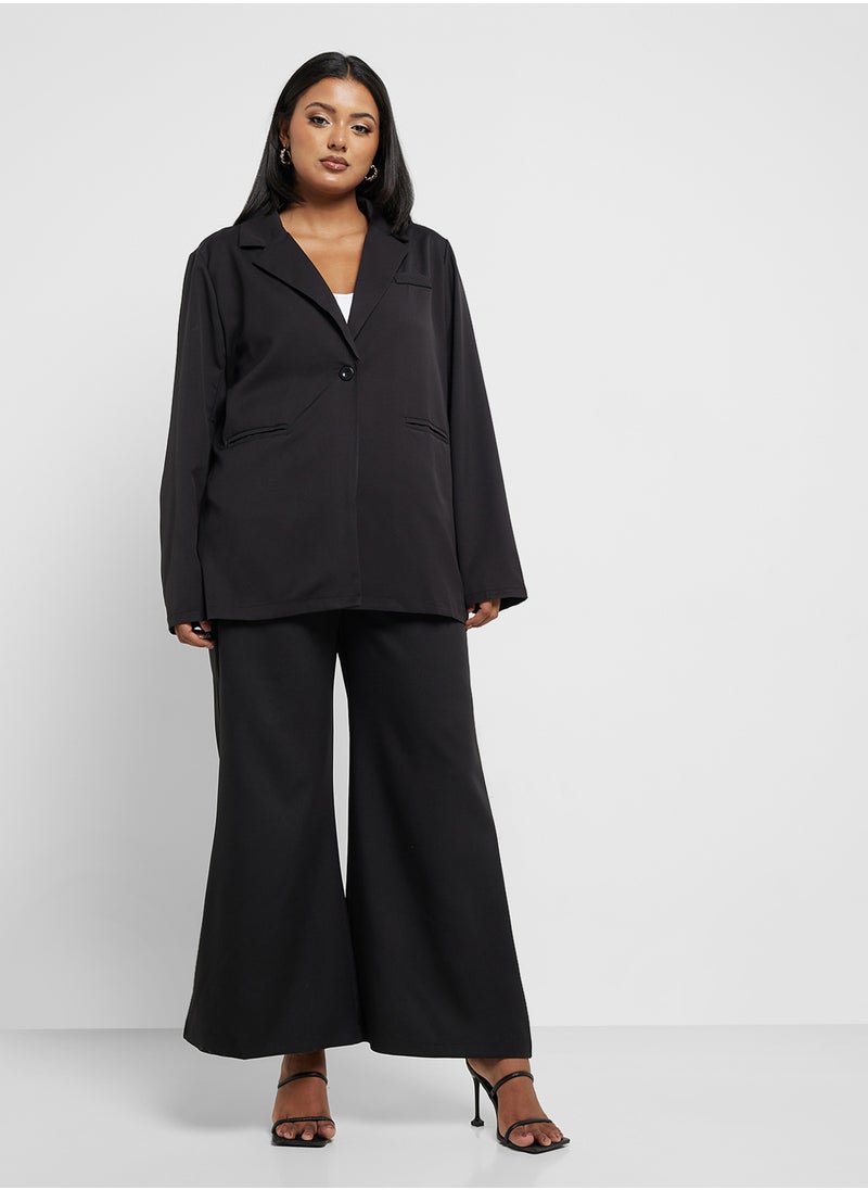 Ginger Plus - Tailored Blazer & Pants Coord Set - Image 1