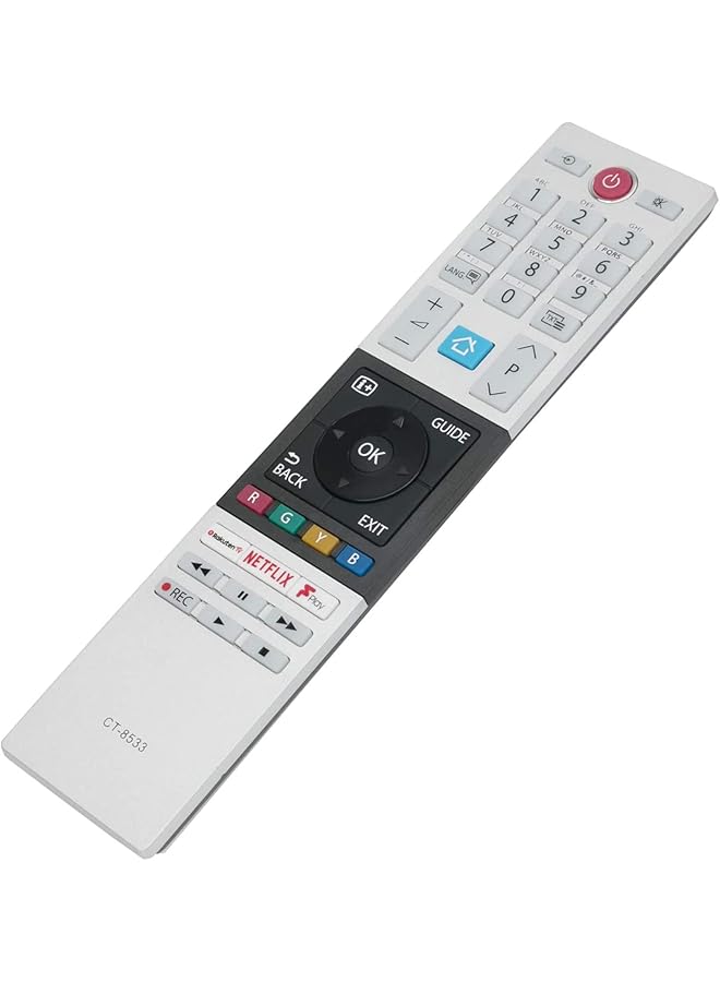 Ct 8533 Replaced Remote Control Applicable For Toshiba Tv 43L3863Db 43T6863Db 43U5863Db 43U6863Db 43V5863Db 43V6863Db 48L2863Db 49L2863Db 49L3863Db 49T6863Db 32D3864Db 32L2863Db 32W3863Db