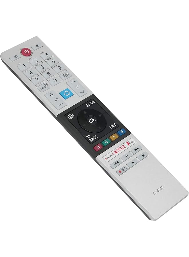 Ct 8533 Replaced Remote Control Applicable For Toshiba Tv 43L3863Db 43T6863Db 43U5863Db 43U6863Db 43V5863Db 43V6863Db 48L2863Db 49L2863Db 49L3863Db 49T6863Db 32D3864Db 32L2863Db 32W3863Db