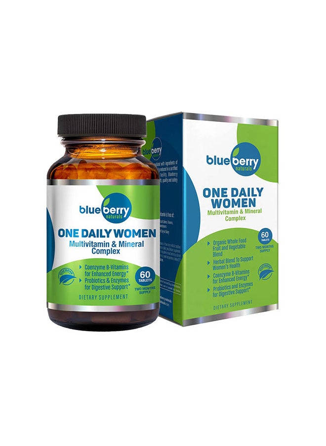 blueberry NATURALS - One Daily Women Tab 60's - Image 1