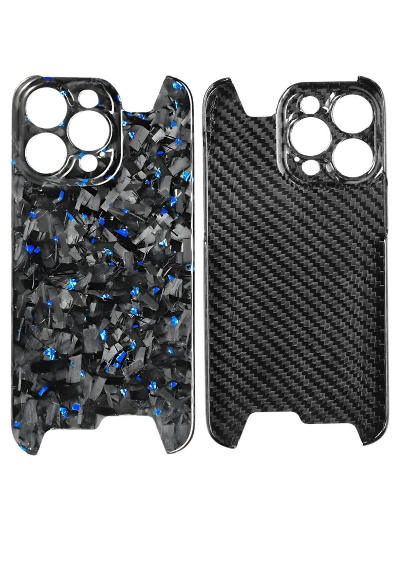 SOLARAE Real Aramid Carbon Fiber Ultra Thin Case Cover For iPhone 14 Pro Max (Blue) - Image 1