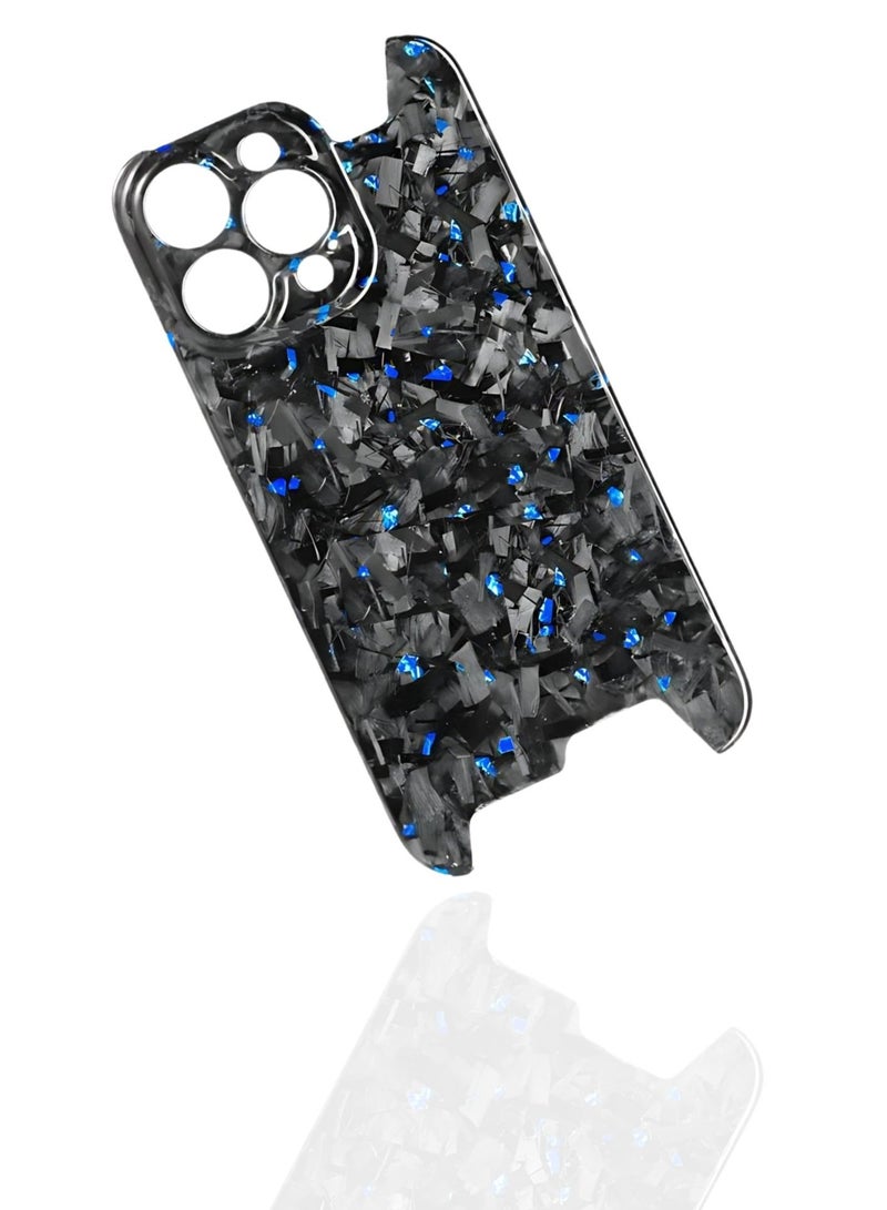 SOLARAE Real Aramid Carbon Fiber Ultra Thin Case Cover For iPhone 14 Pro Max (Blue) - Image 2