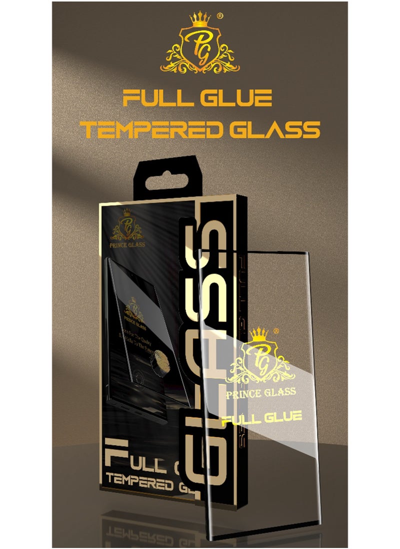 Generic - One Minute Prince Glass Screen Protector 2.5D Full Glue Full edge coverage Easy to install and remove for installation of another screen protector Comfortable texture Works well with fingerprint For Realme 12 Pro 5G/Realme 12 Pro Plus 5G - Image 1