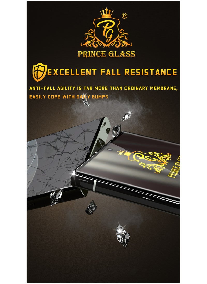 Generic - One Minute Prince Glass Screen Protector 2.5D Full Glue Full edge coverage Easy to install and remove for installation of another screen protector Comfortable texture Works well with fingerprint For Realme 12 Pro 5G/Realme 12 Pro Plus 5G - Image 1