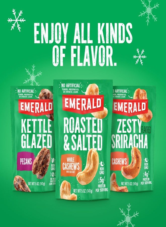 Emerald Nuts Cinnamon Toffee Pecans (1-Pack) | 5oz Resealable Bag | Kosher Dairy Certified, Non-GMO, Contains No Artificial Preservatives, Flavors or Synthetic Colors - Image 3