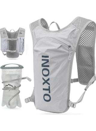 INOXTO Running Hydration Vest Backpack, Lightweight Insulated Pack with 1.5L Water Bladder Bag Daypack for Hiking Trail Running Cycling Race Marathon for Women Men - pzsku/Z23E3A191DB770F0D709FZ/45/1743750320/e73cb3a7-514a-4fe1-bc08-efde4fc8f7b0