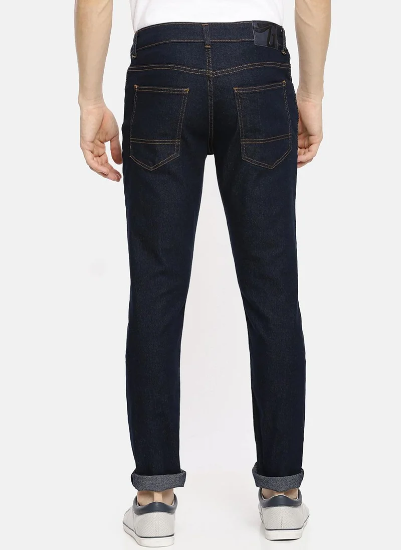 The Indian Garage Co  Men Slim Fit Solid Mid-Rise Jeans for Men | Best Price UAE