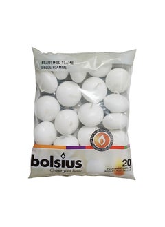 Bag of 20 Floating Candles Available In Different Colors