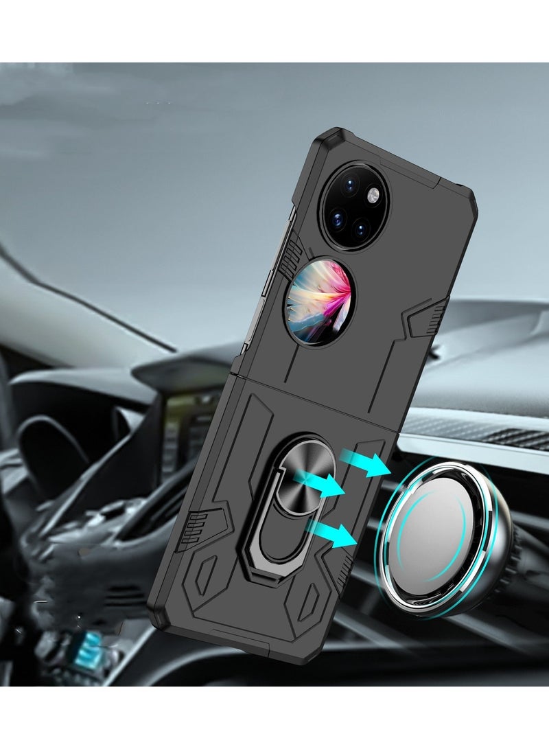 DUNISO Huawei P50 Pocket 6.9 Inch Mobile Phone Case Back Cover Type Protective Cover Frosted Protective Case Huawei P50 Pocket Smartphone Case - Image 3