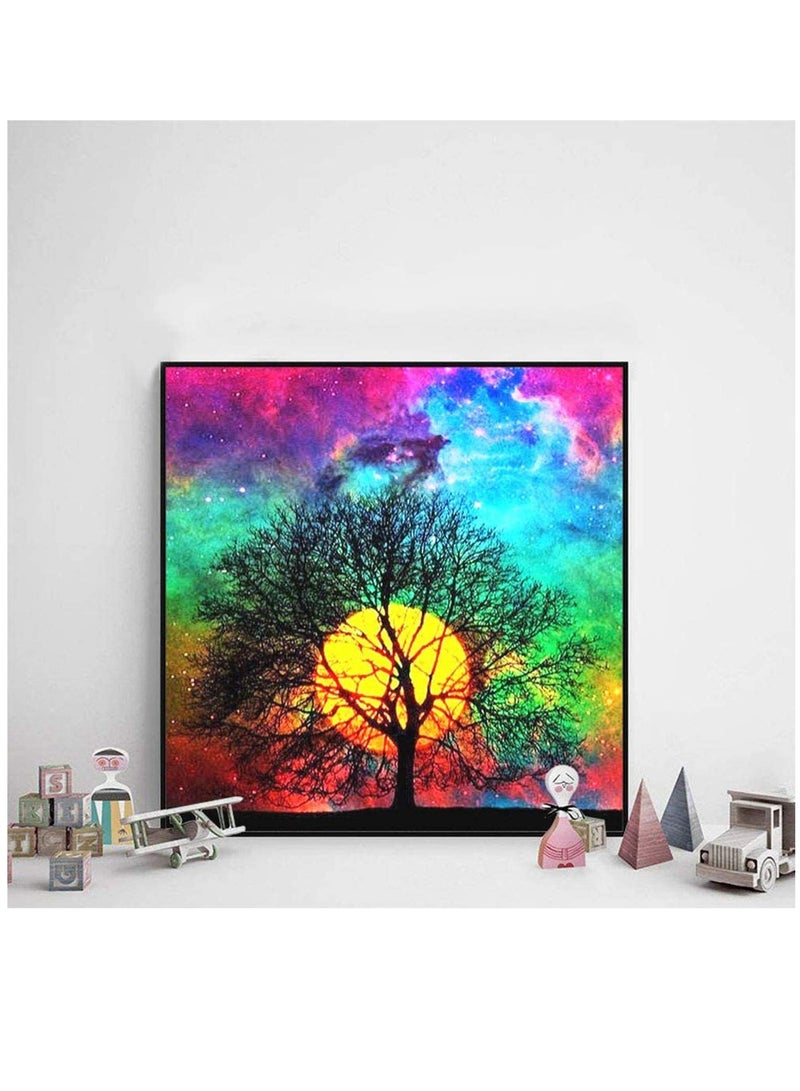 DIY 5D Diamond Painting by Number Kits for Adults, Cross Stitch Crystal Rhinestone Embroidery Pictures Arts Craft for Home Wall Decor Gift, Full Drill Crystal Rhinestone Embroidery tion - Image 3
