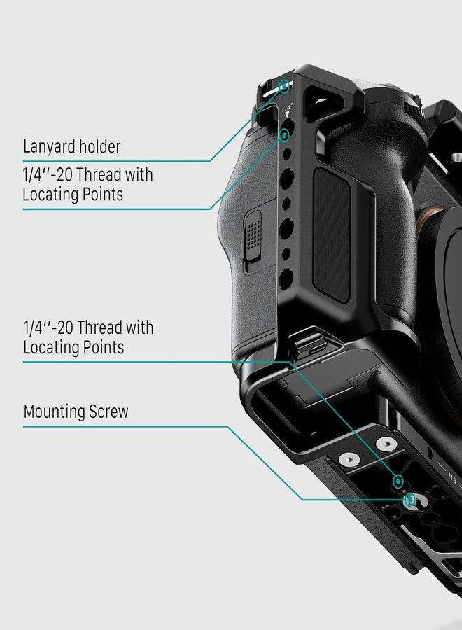 Tilta A9 III Cage, Camera Cage Base Kit Compatible with A1 II/A9 III with Top Handle - Black TA-T66-A-B - Image 2