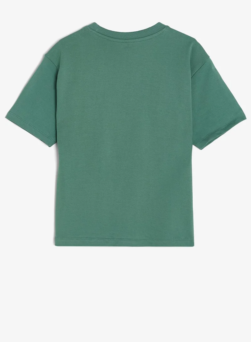 Ripples Boys Drop Shoulder T-shirt & Shorts Set