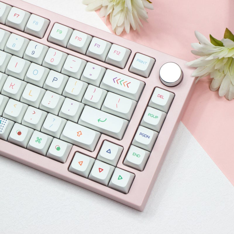 Neon Theme Xda/Thai/English/Korean/127 Key Full Set Of Thermal Sublimation Mechanical Keycap - Image 3