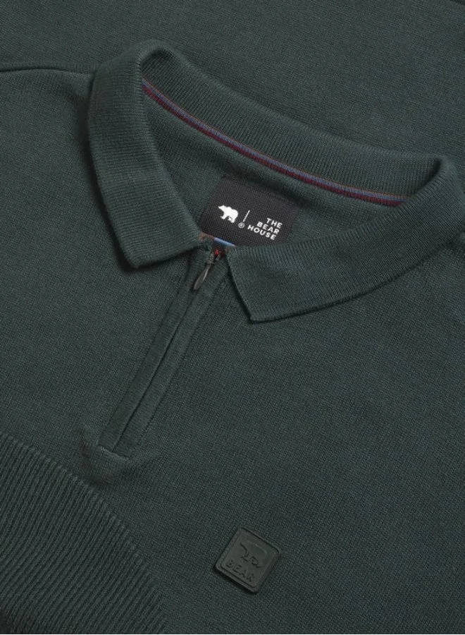 The Bear House  Men's Polo Shirt for Casual & Semi-Formal Wear | Classic Collar Neck T-Shirt | Comfortable, Stylish & Versatile for Office, Travel, Outings & Everyday Use for Men | Best Price UAE