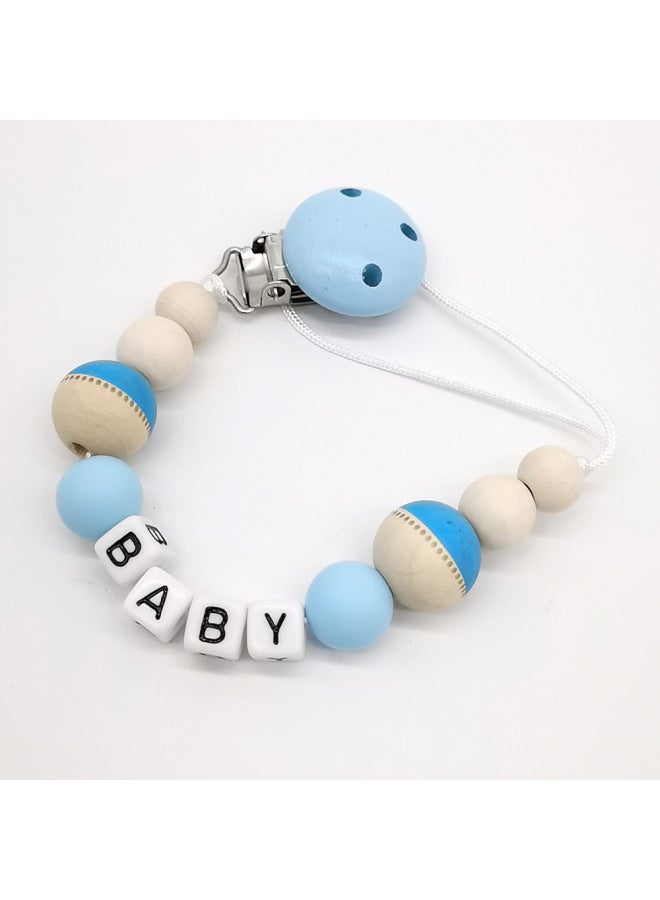 Baby Supplies Hemu Soothing Baby Teether Bracelet Bite Music Nipple Anti-drop Chain