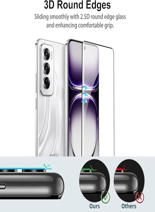 5D Tempered Glass Screen Protector for Oppo A9 2020, Clear  - Image 5