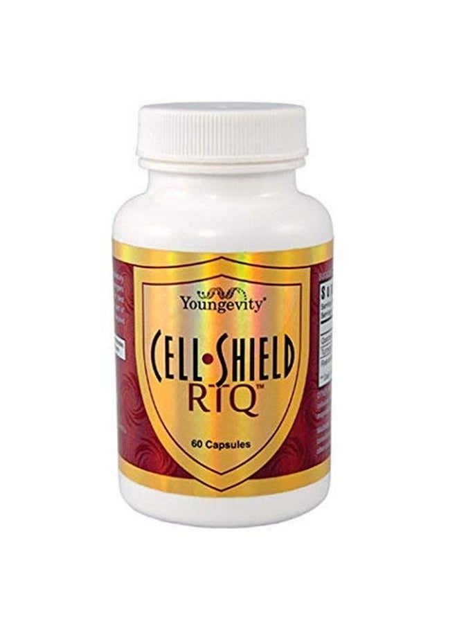 youngevity - Resveratrol Turmeric Quercetin Rtq Cell Shield 60 Capsules (Pack Of 1) - Image 1