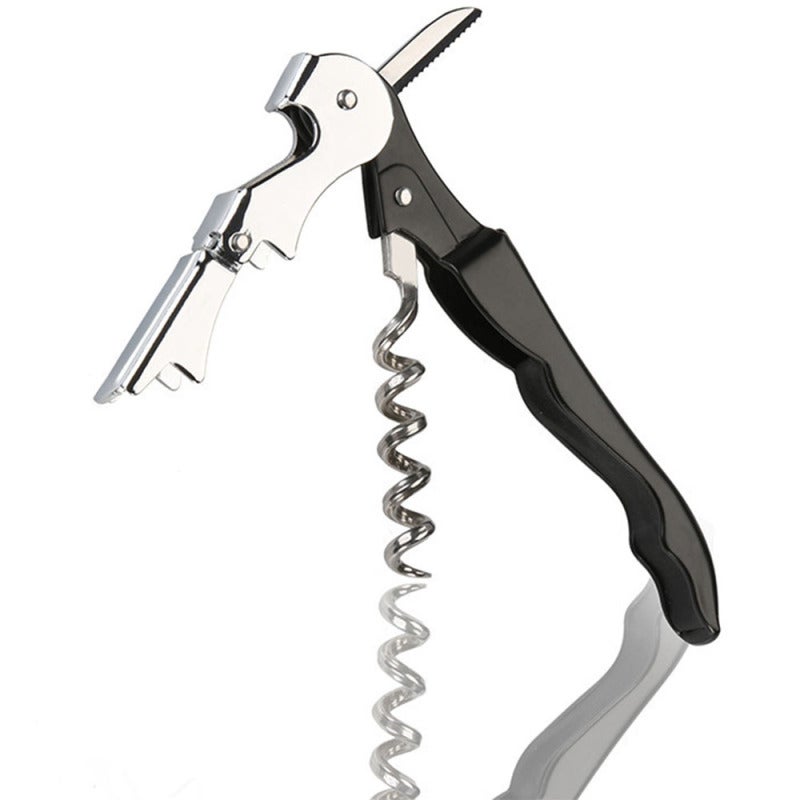 Stainless Steel Cork Screw Corkscrew MultiFunction Wine Cap Opener OK Beer Cap Bottle Opener Kitchen Bar Tools Accessories - Image 1