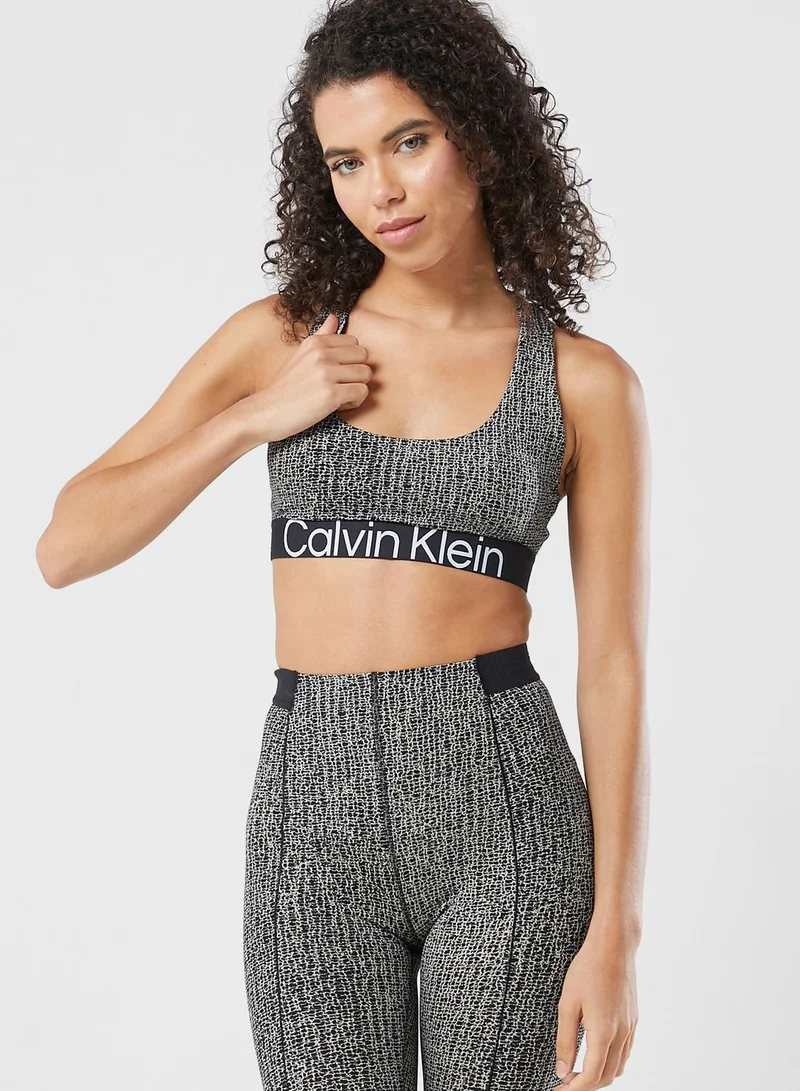 Calvin Klein Sports 7/8 Logo Tights