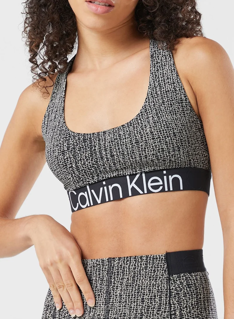 Calvin Klein Sports 7/8 Logo Tights