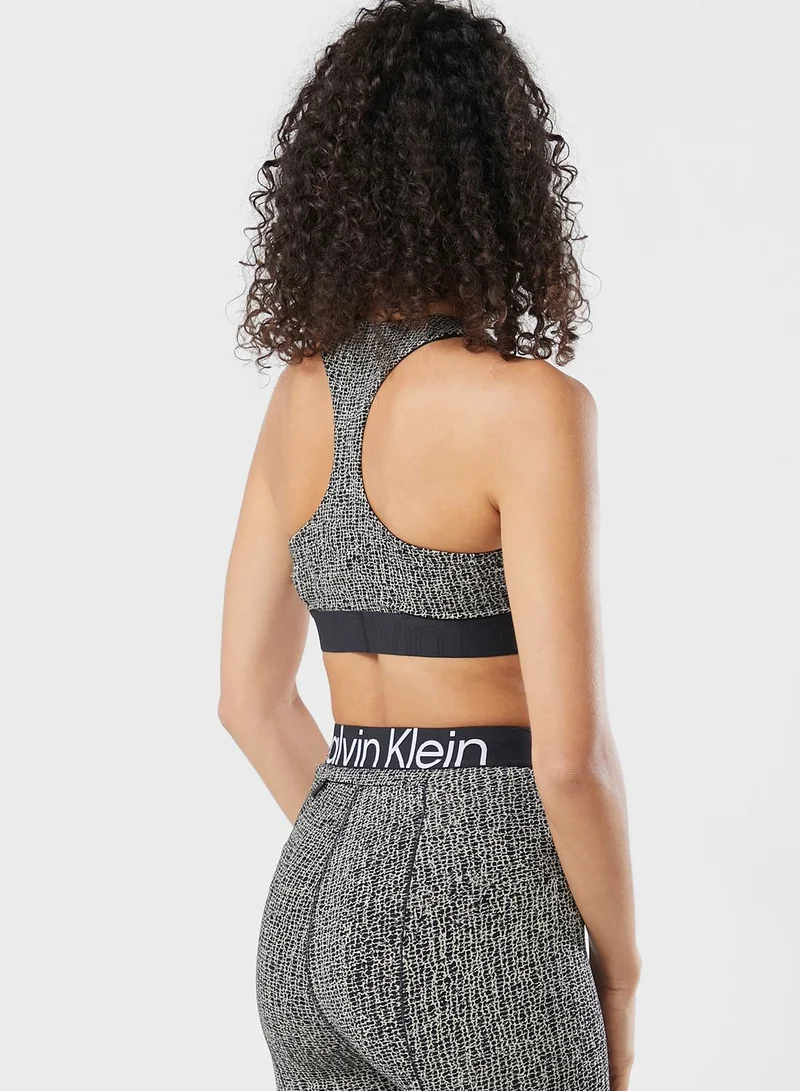 Calvin Klein Sports 7/8 Logo Tights