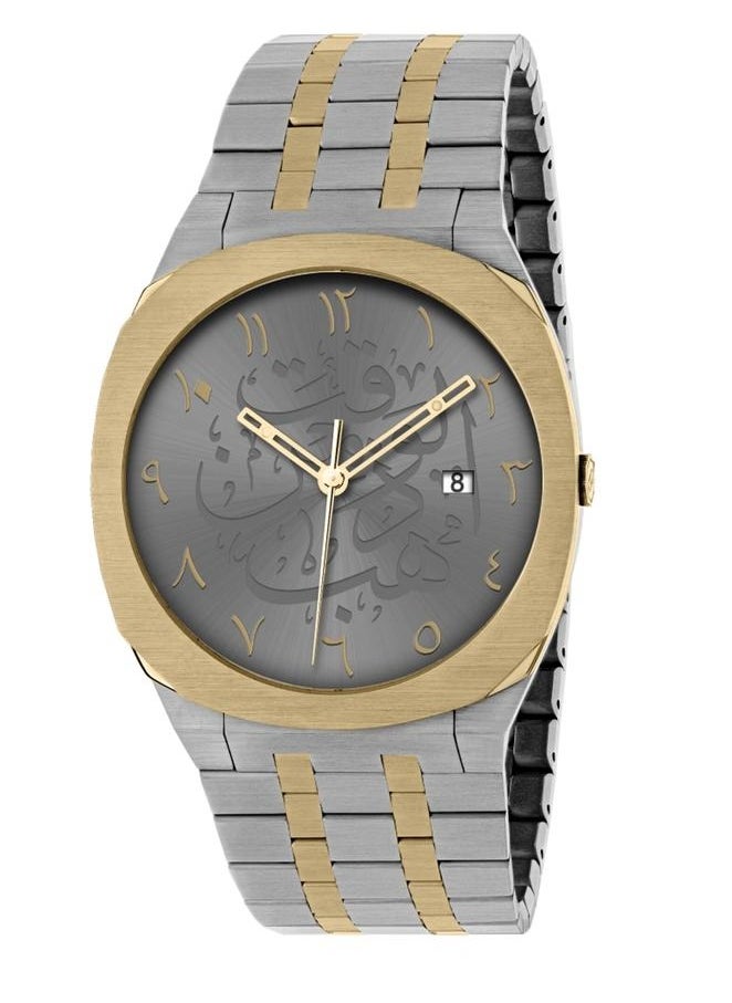 Rivoly A modern men's watch, Steel, with Arabic Numbers 