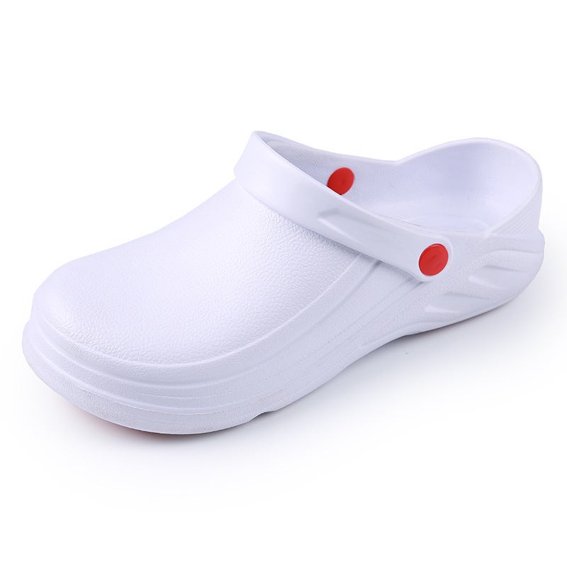 Chef Shoes Labor Protection Shoes Safety Shoes Chef Shoes Work Shoes Oil Resistant Non-Slip Waterproof Work Shoelace Insoles - Image 1