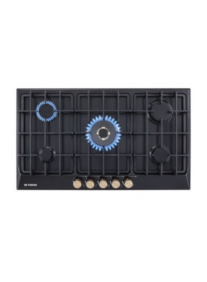 فريش مسطح غاز بلت ان فريش 90 سم اسود زهر امان كامل 9845