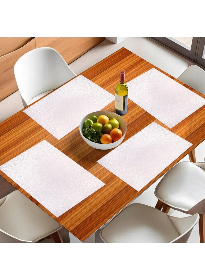 Kuber Industries Diamond Texture Fridge Mat Set of 12|Water Proof Refrigerator Drawer Mat|Reusable & Washable|Multipurpose Mat for Kitchen (Transparent) - Image 4