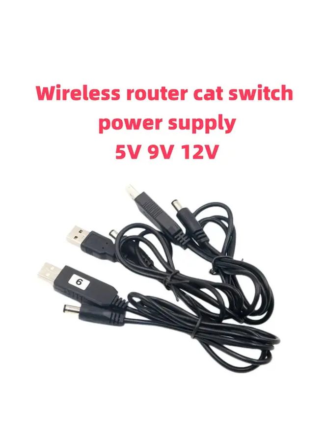 12V DC DC Voltage Booster Regulator With USB Input And 5 5mm 3 5mm Connectors - Image 1