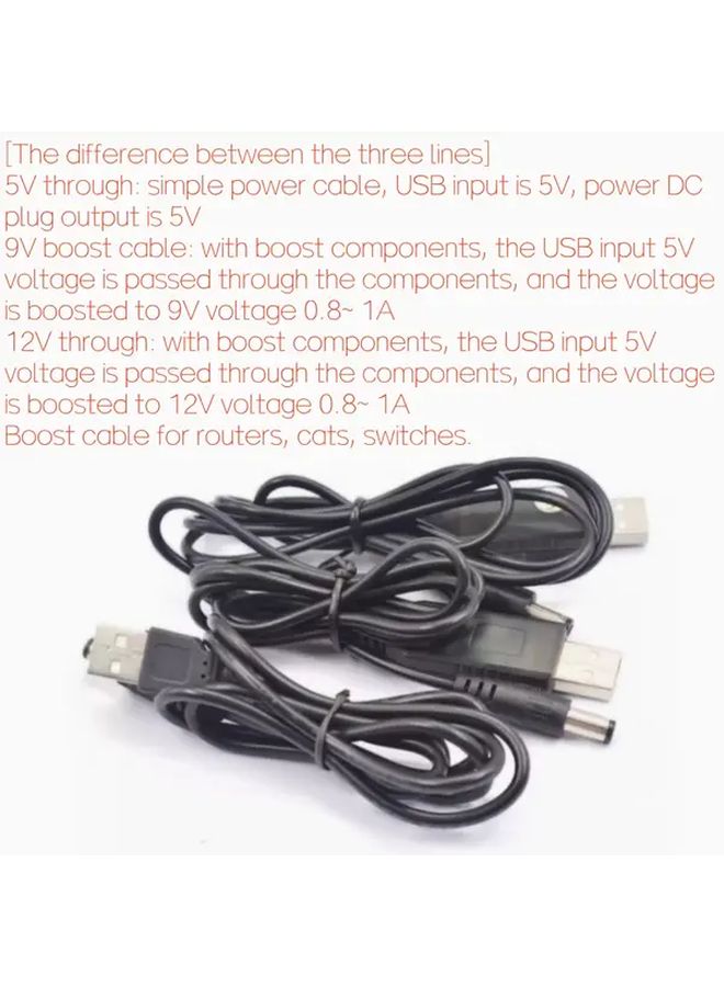 12V DC DC Voltage Booster Regulator With USB Input And 5 5mm 3 5mm Connectors - Image 3