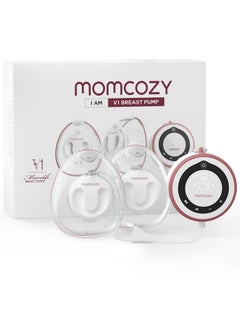 Hospital Grade Breast Pump V1, Hands-Free & Portable Double Electric Breast Pump, Smart Touch Screen, 3 Modes & 9 Levels