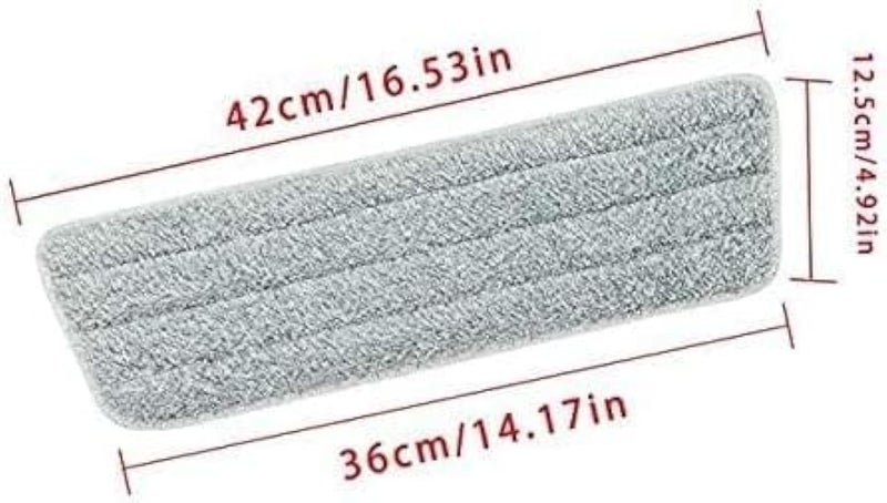Mop Pads Wet Dry Microfiber Mop Cleaning Pad Mop Refills Replacement Heads for Most Spray Mops and Reveal Mops Mop Replacement Cloth (1 pc) - Image 2