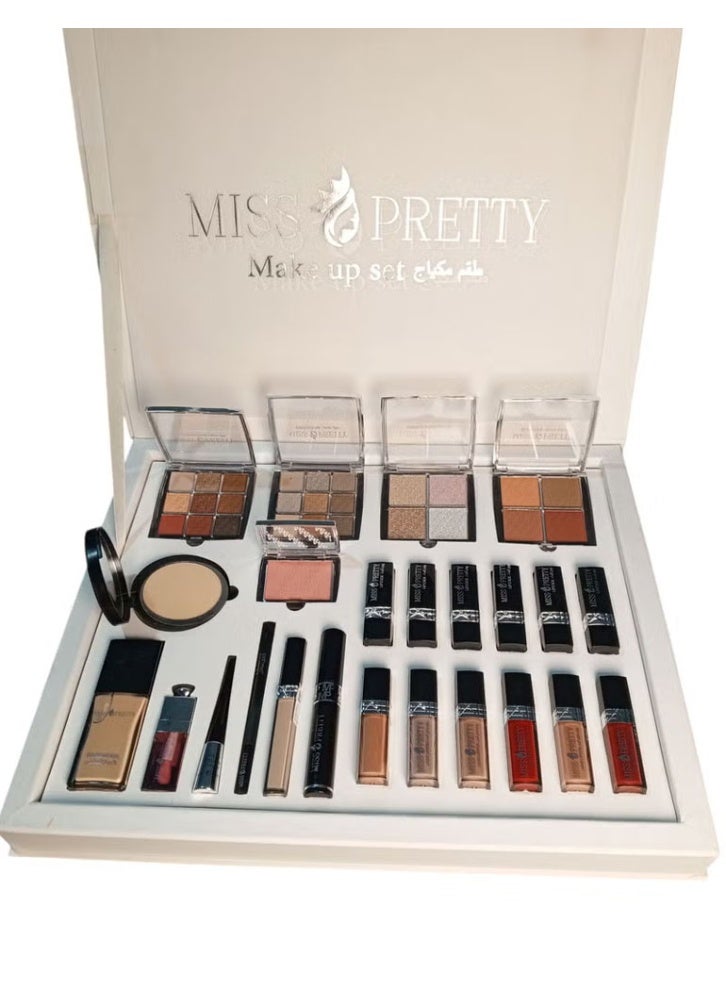 MISS PRETTY A luxurious box makeup set consisting of 24 pieces for a charming and complete look - Image 5