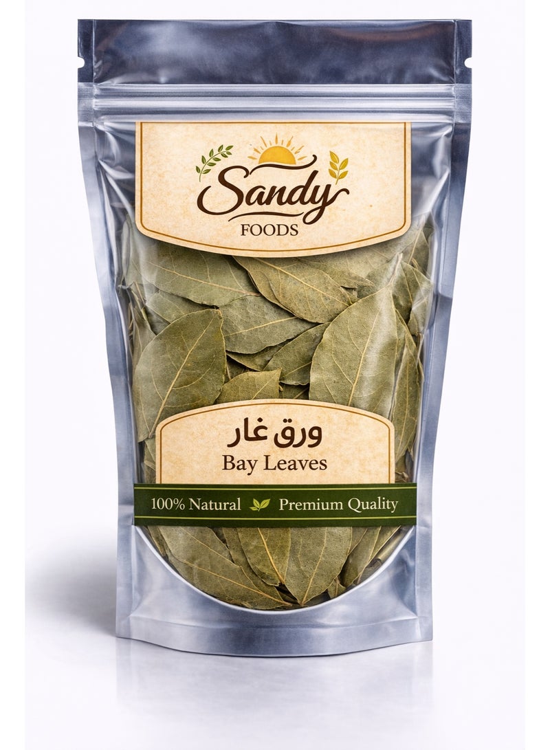 Sandy Foods Bay Leaves 100g - 100% Natural Bay Leaves - Fresh Spice with a Distinctive Aromatic Flavor - Image 1