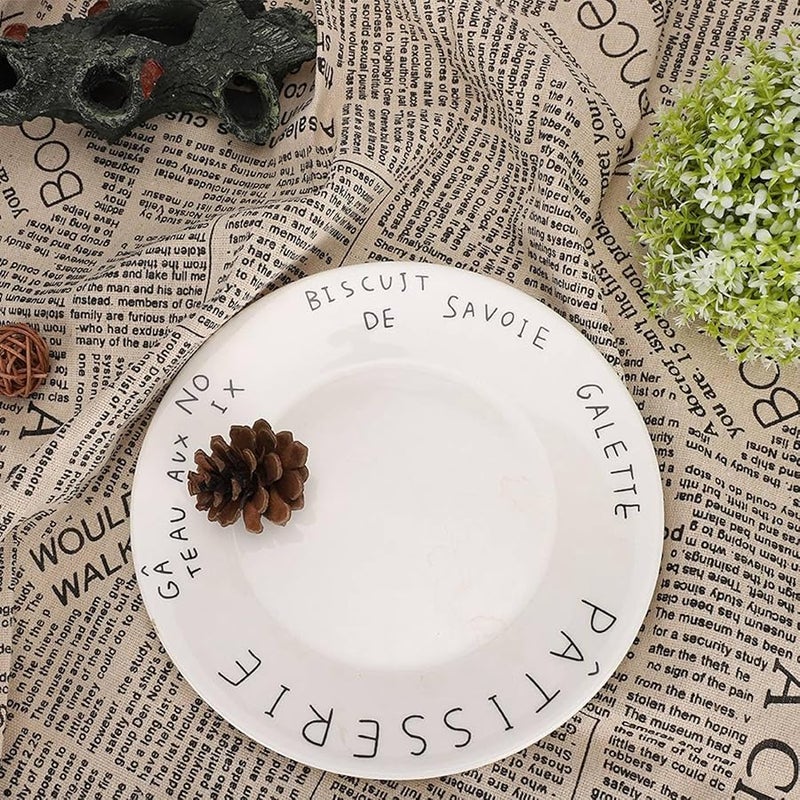 خلفية قماش من قطن الكتان بتصميم صحيفة إنجليزية كلاسيكية مقاس 71 × 50 سم - Image 5