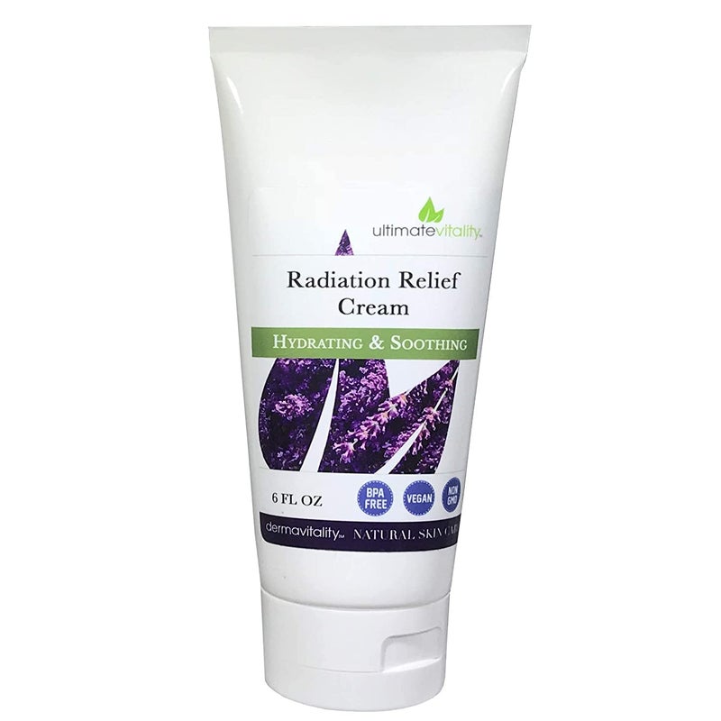 UltimateVitality Radiation Burn Relief Cream Calendula Cream for Radiation Patients Natural Organic Paraben Pthalate Free 6 ounces