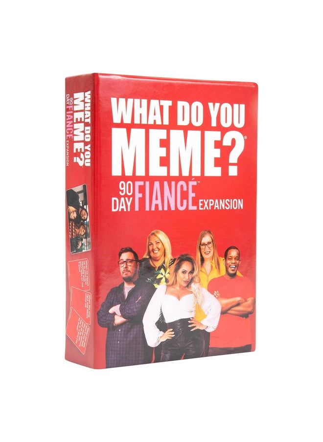 WHAT DO YOU MEME? - 90 Day Fiancé Expansion Pack - Designed To Be Added To Core Party Game - Image 1