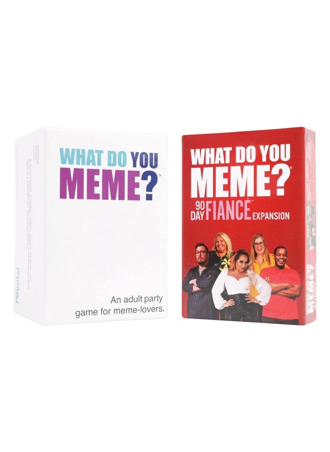 WHAT DO YOU MEME? - 90 Day Fiancé Expansion Pack - Designed To Be Added To Core Party Game - Image 1