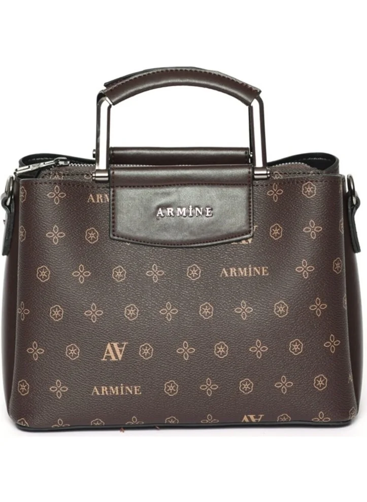 ARMINE 223 Women's Hand & Shoulder Bag- Brown